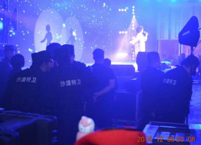 蔡琴、東來東往演唱會護衛(wèi)